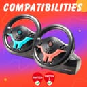 Subsonic Superdrive SV250-S Steering Wheel for Switch 2 & Switch Red thumbnail 2