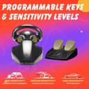 Subsonic Superdrive SV250-S Steering Wheel for Switch 2 & Switch Red thumbnail 3