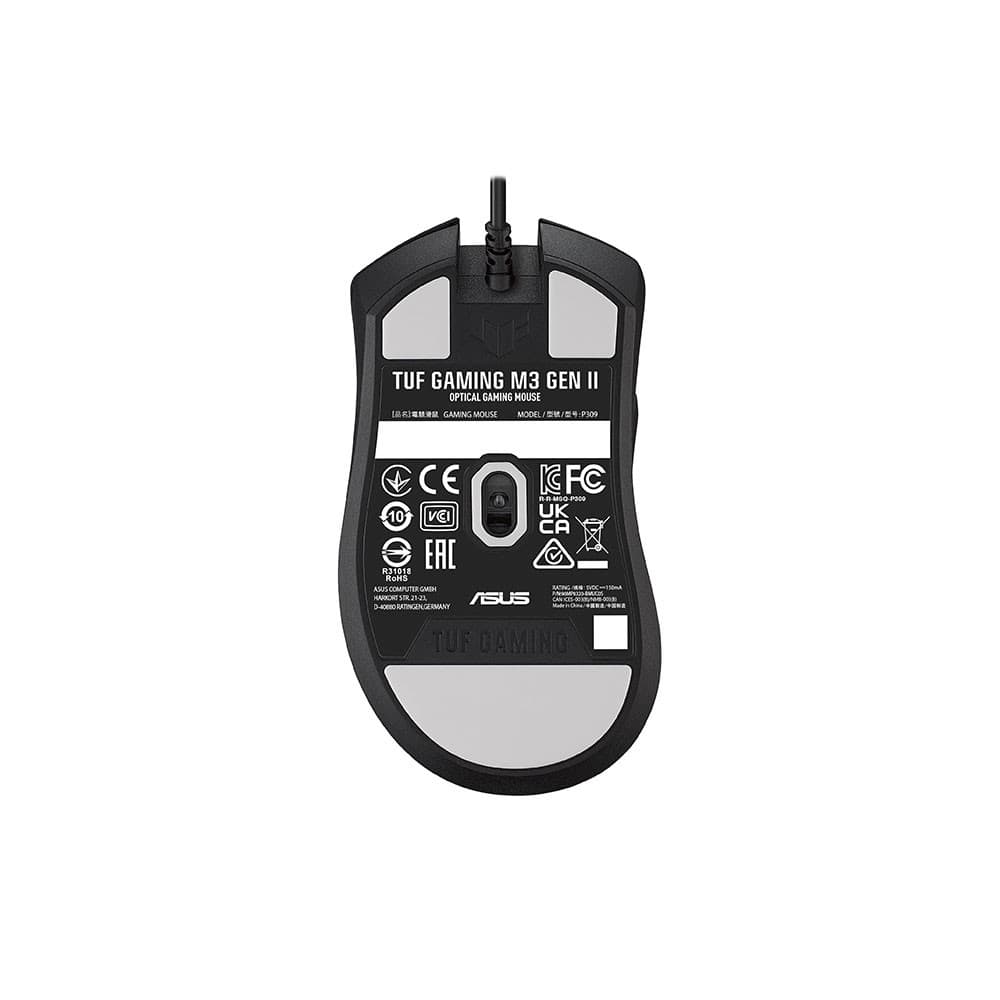 ASUS TUF Gaming M3 Gen II 8000 DPI USB-C Optical Wired Mouse - Black - Image 6