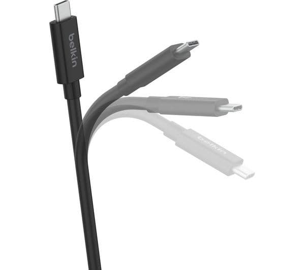Belkin Connect USB-C 4.0 Cable 2m Black - Image 3