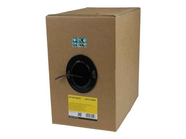StarTech.com Cat5e Bulk Cable 305m Black - Image 3