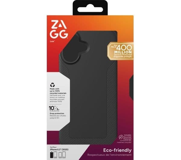 ZAGG Luxe iPhone 17 Case Black - Image 2