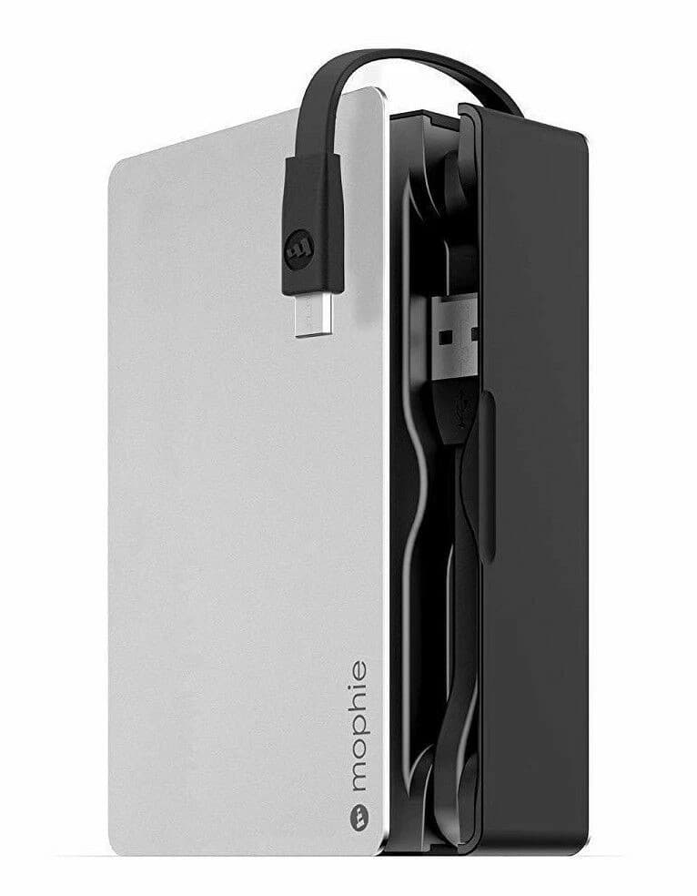 mophie Powerstation Plus 3X 5000mAh External Battery with Built-In Micro-USB Cable