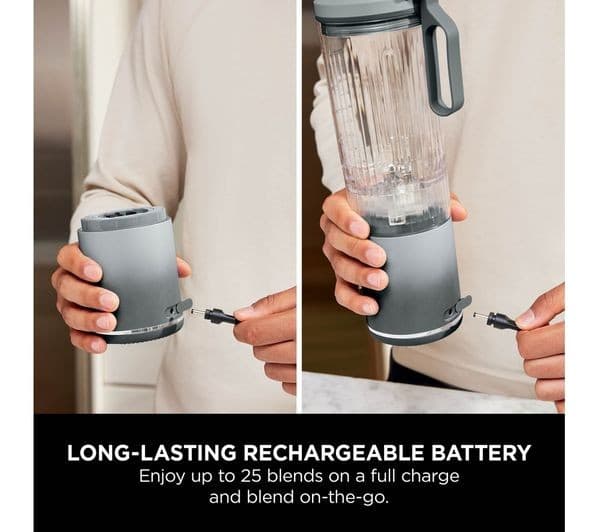 Ninja Blast Max BC251UK Cordless Blender - Silver - Image 2