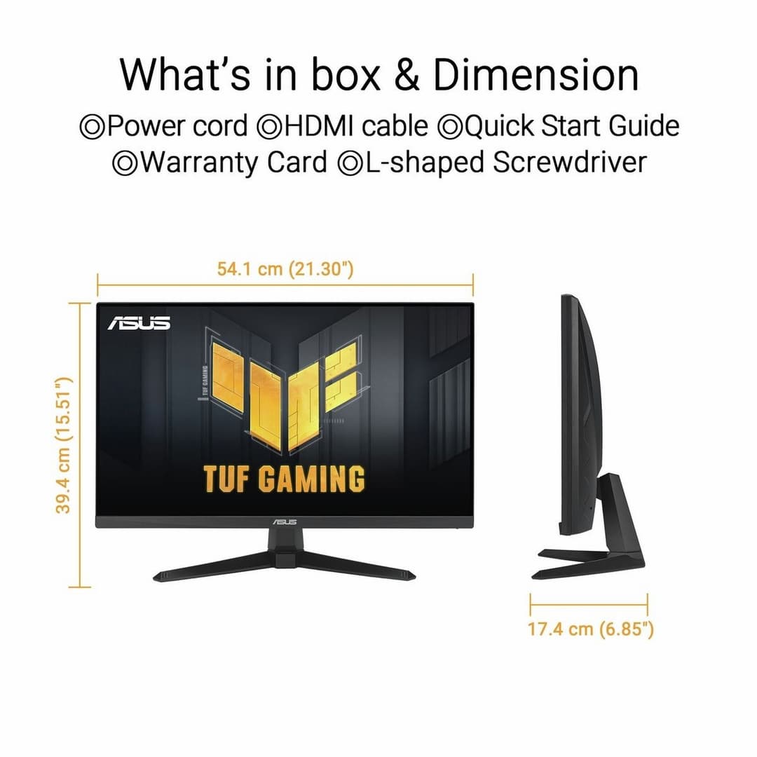 ASUS TUF VG249QE5A 24Inch 146Hz FHD Gaming Monitor - Image 8