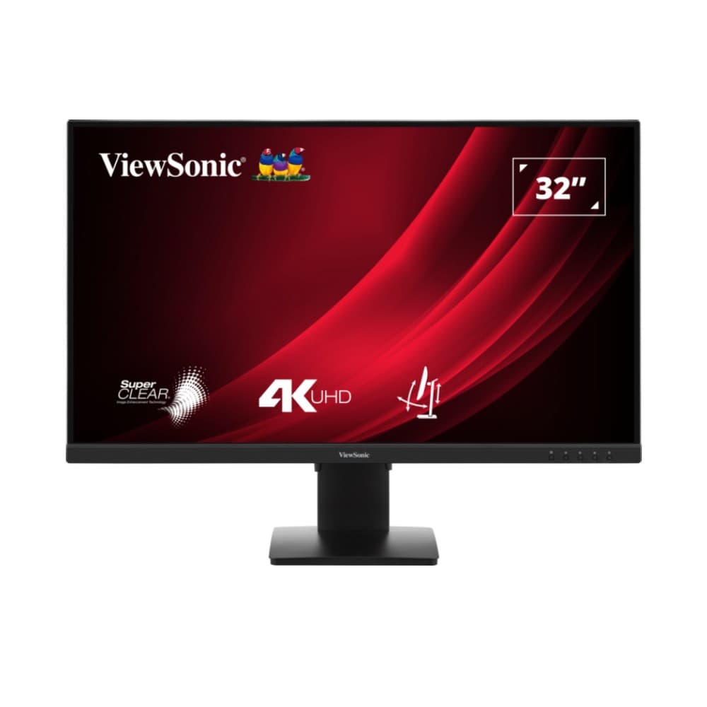 ViewSonic VG3208-4K 81.3 32" 3840 x 2160 4K Ultra HD VA LED 60 Hz 4 ms Flat Monitor - Image 1