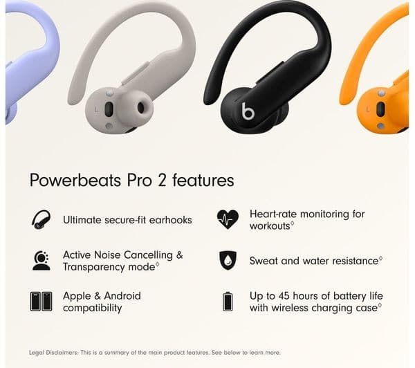 Beats Powerbeats Pro 2 Wireless Earbuds - Jet Black - Image 2