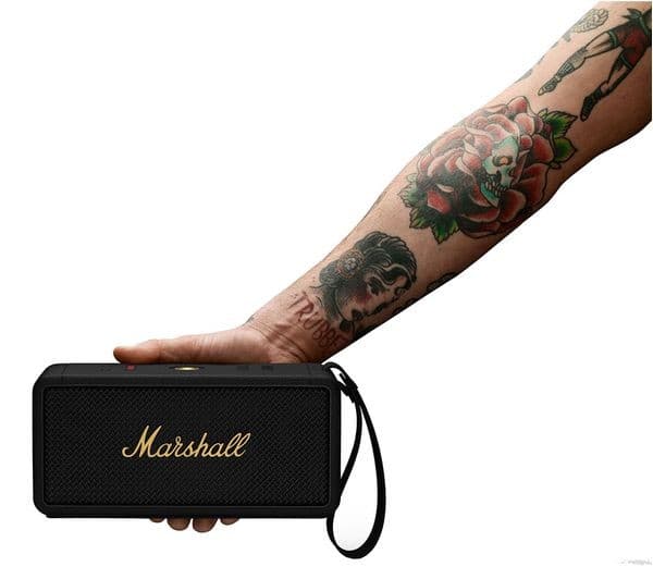 Marshall Middleton Portable Bluetooth Speaker - Black - Image 4