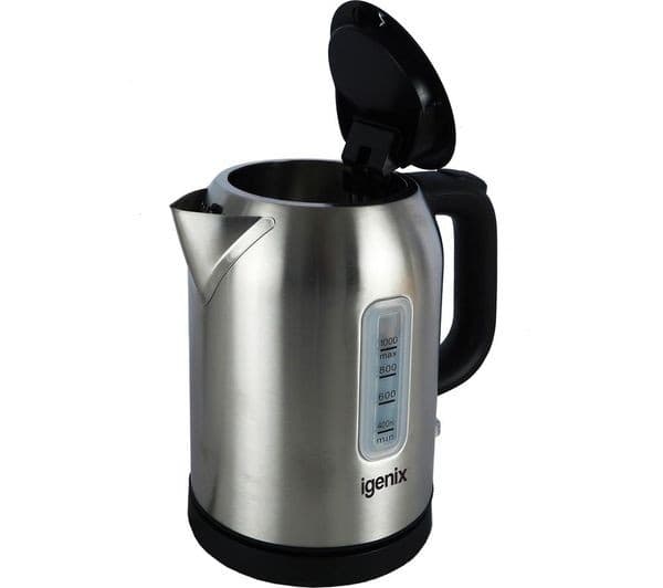 Igenix IGK01022 1L Cordless Jug Kettle 2200W - Stainless Steel - Image 9
