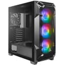 Antec FLUX Wood  5 x PWM Fans Included  High-Airflow Front Panel With Walnut Wood  Type-C  420mm Radiator & Back Connect Motherboard Support  Up to 9 Fans Simultaneously  Mid-Tower E-ATX PC Case thumbnail 1