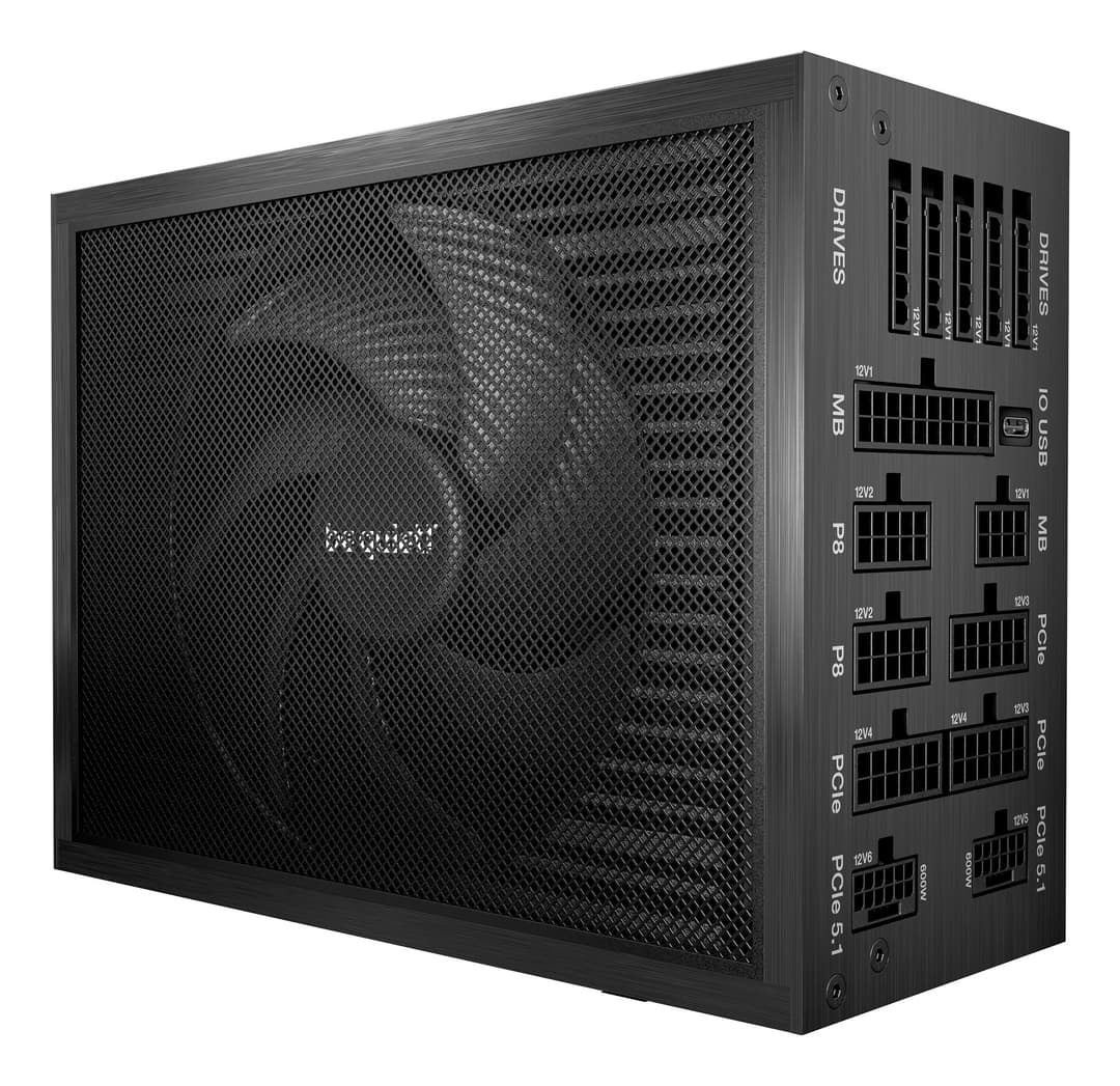 be quiet! Dark Power Pro 14 IO power supply unit 1300 W 20+4 pin ATX ATX Black - Image 1