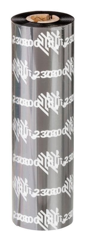 Zebra 2300 Wax Thermal Transfer Ribbon, 110mm x 74m (02300GS11007)