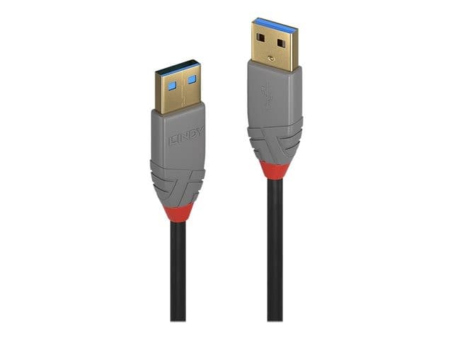 Lindy 1m USB 3.2 Type A Cable, 5Gbps, Anthra Line - Image 4