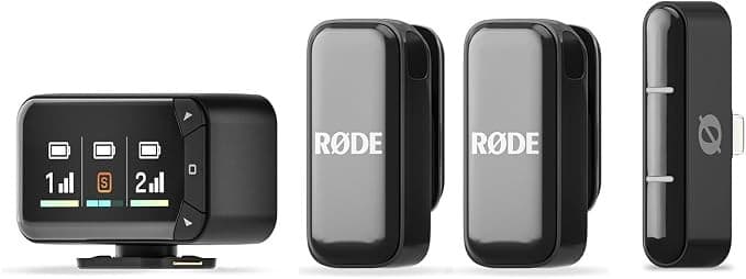 RØDE Wireless Micro Camera Kit Wireless Microphone System with Keepdrum Microfibre Cloth - Image 2