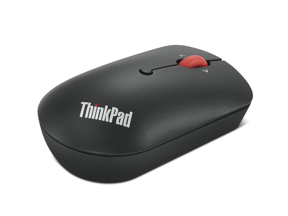 Lenovo ThinkPad USB-C Wireless Compact Mouse, 2400 DPI, Black (4Y51D20848) - Image 1