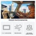 Garmin dēzl LGV720 7" Truck Sat Nav - Black (010-02924-15) thumbnail 2