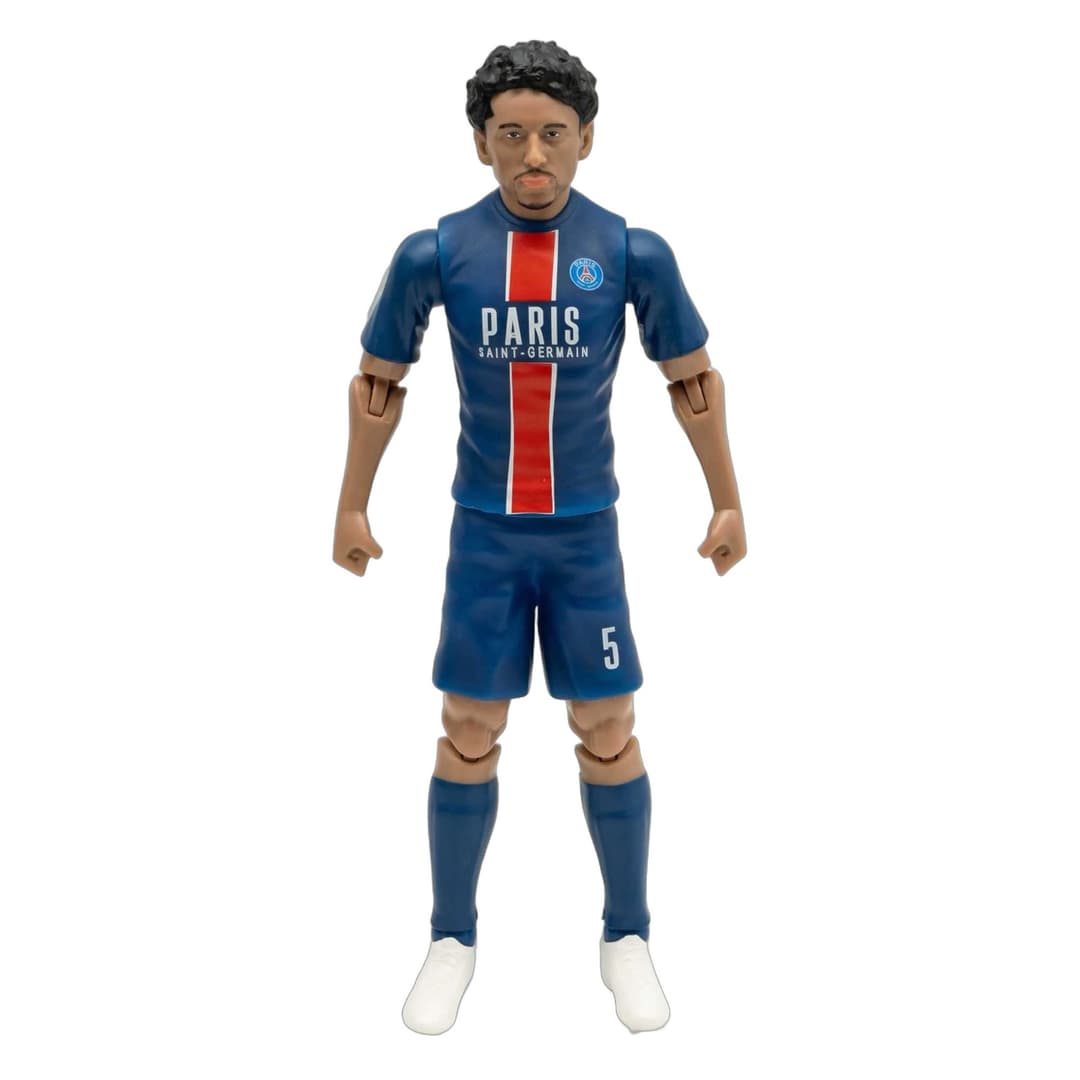 Marquinhos PSG Fully Articulated Figurine - 20cm - Image 1