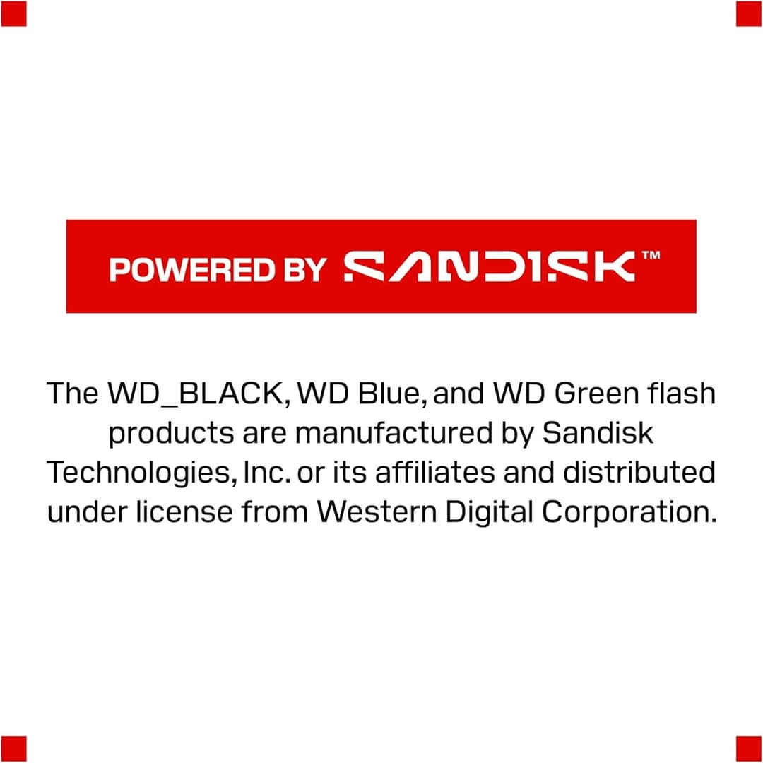 WD_BLACK SN850X 1TB M.2 2280 PCIe Gen4 NVMe SSD - Without Heatsink - Image 3