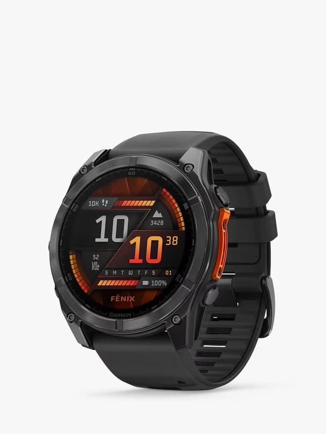 Garmin Fenix 8 51mm Smartwatch Sapphire AMOLED Carbon Gray