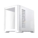 1st Player UV6 Tempered Glass Micro ATX Gaming Case - White with 3 RGB Fans thumbnail 5