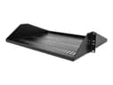 StarTech.com 2U Vented Server Rack Shelf, Center Mount 14in Deep Fixed Cantilever Tray, Rackmount Shelf for 19" AV/Data/Network Equipment w/ Cage Nuts & Screws, 200lbs Weight Capacity - 2U Network Rack Shelf - rack shelf - 2U thumbnail 4