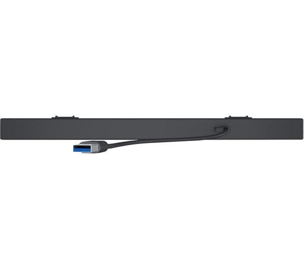 Dell SB521A Slim Soundbar 2.0 USB 3.6W for Dell Monitors - Black
