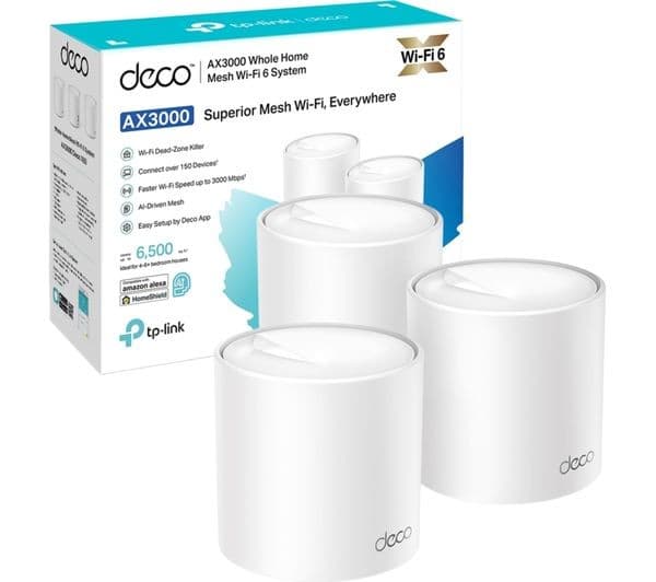 TP-LINK Deco X50 Whole Home WiFi System - Triple Pack - Image 5
