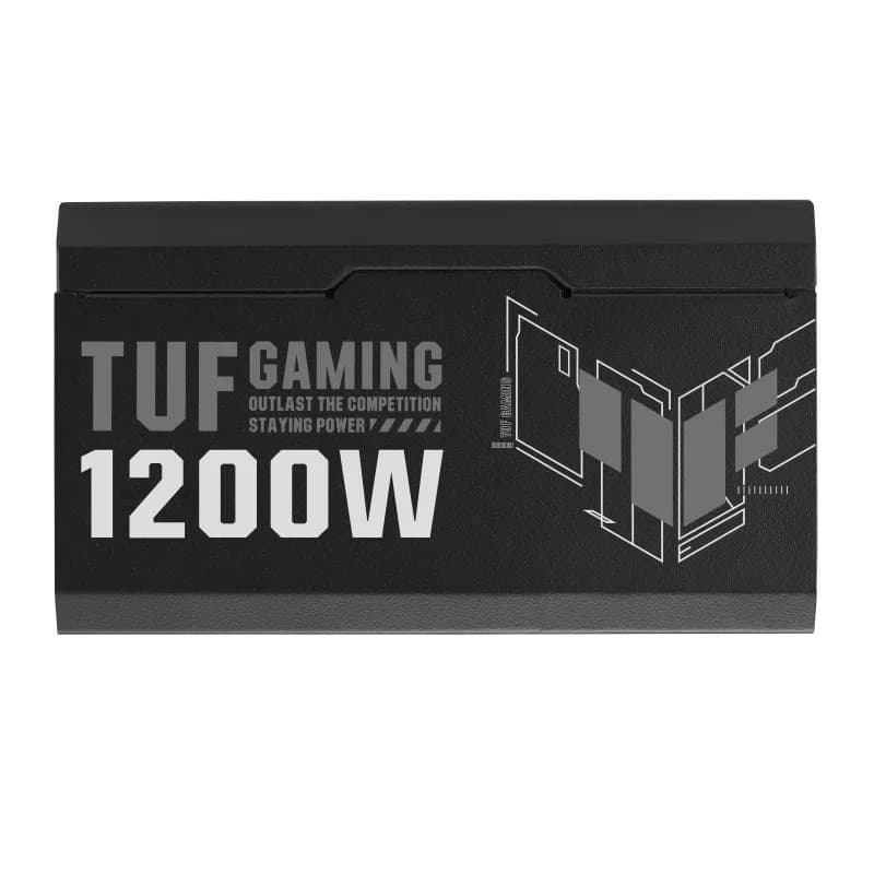 ASUS TUF Gaming 1200W Gold 80 PLUS Gold Fully Modular 20+4 pin ATX Power Supply Unit - Black - 90YE00S0-B0NA00 - Image 4