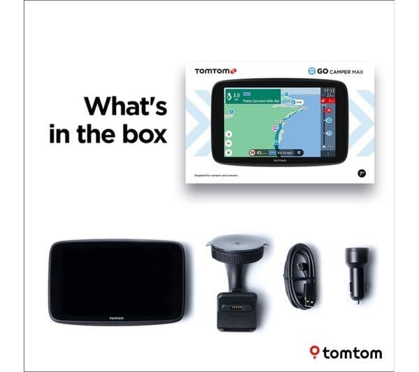 TOMTOM GO Camper Max 7" Sat Nav - Worldwide Maps - Image 10