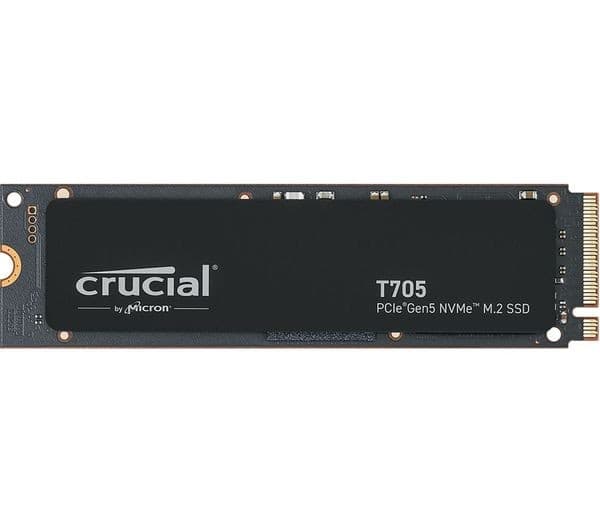 Crucial T705 PCIe Gen5 NVMe M.2 2280 Internal SSD (Non-Heatsink) - 1TB - Image 1