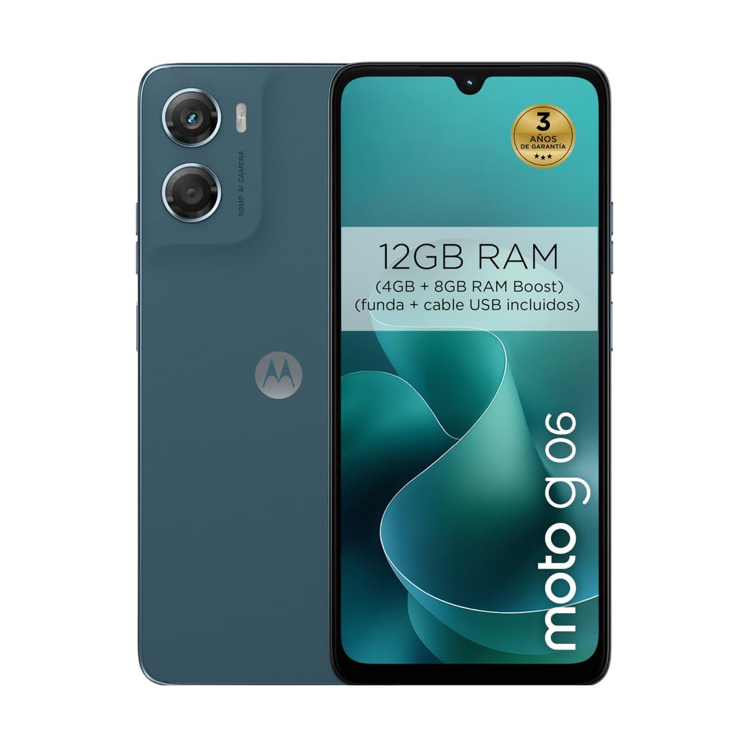 Motorola Moto G06 64GB Smartphone - PANTONE Tapestry - Image 1