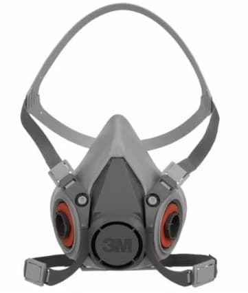 3M 6200 Half Face Reusable Respirator, Medium, 24 pc(s) - Image 1