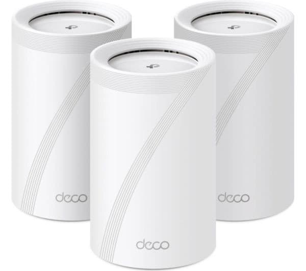 TP-Link Deco XE75 AXE5400 Tri-Band Wi-Fi 6E Whole Home Mesh System - Triple Pack - White - Image 7