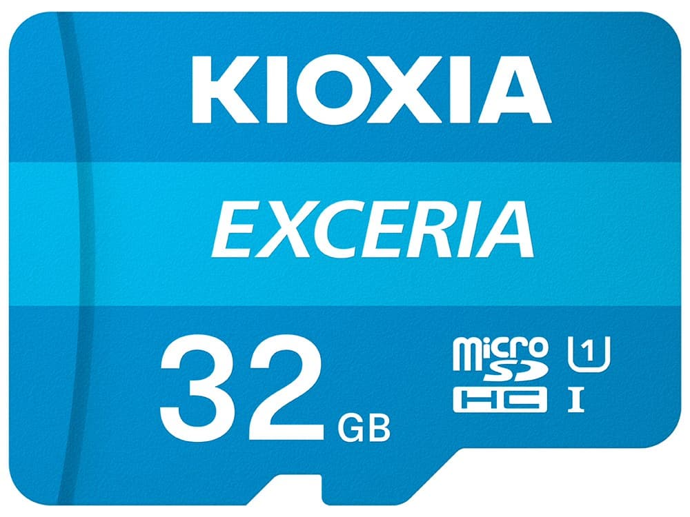 Kioxia Exceria microSD UHS-I U1 Class 10 Memory Card 100MB/s - 32GB - Image 1