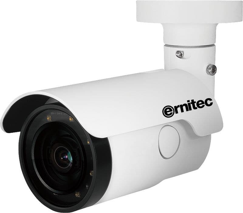 Ernitec HALO-SX-405M 5MP Bullet Camera, 2.7-12mm Motorised P-Iris Lens, IR 45m, Heater, PoE/24VAC, IP66 (0070-06405) - Image 1