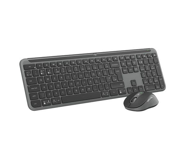 Logitech Signature Slim MK950 Keyboard & Mouse Set Black - Image 1