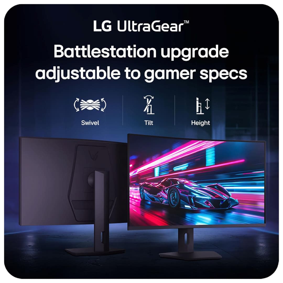 LG UltraGear 32G600A-B 31.5" Quad HD VA 180Hz 1ms AMD FreeSync HDR10 Curved Gaming Monitor - Image 3
