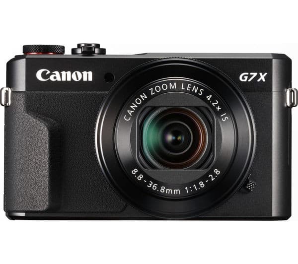 Canon PowerShot G7 X Mark II Compact Camera - Black