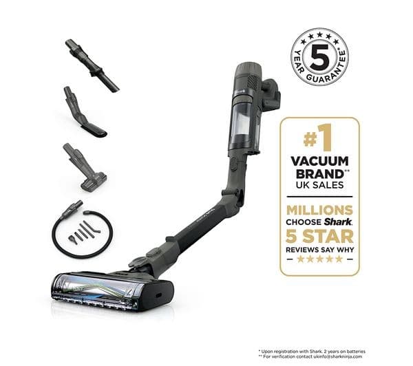Shark PowerDetect Cordless Pet Vacuum Cleaner IP1223UKTDB - Black - Image 1
