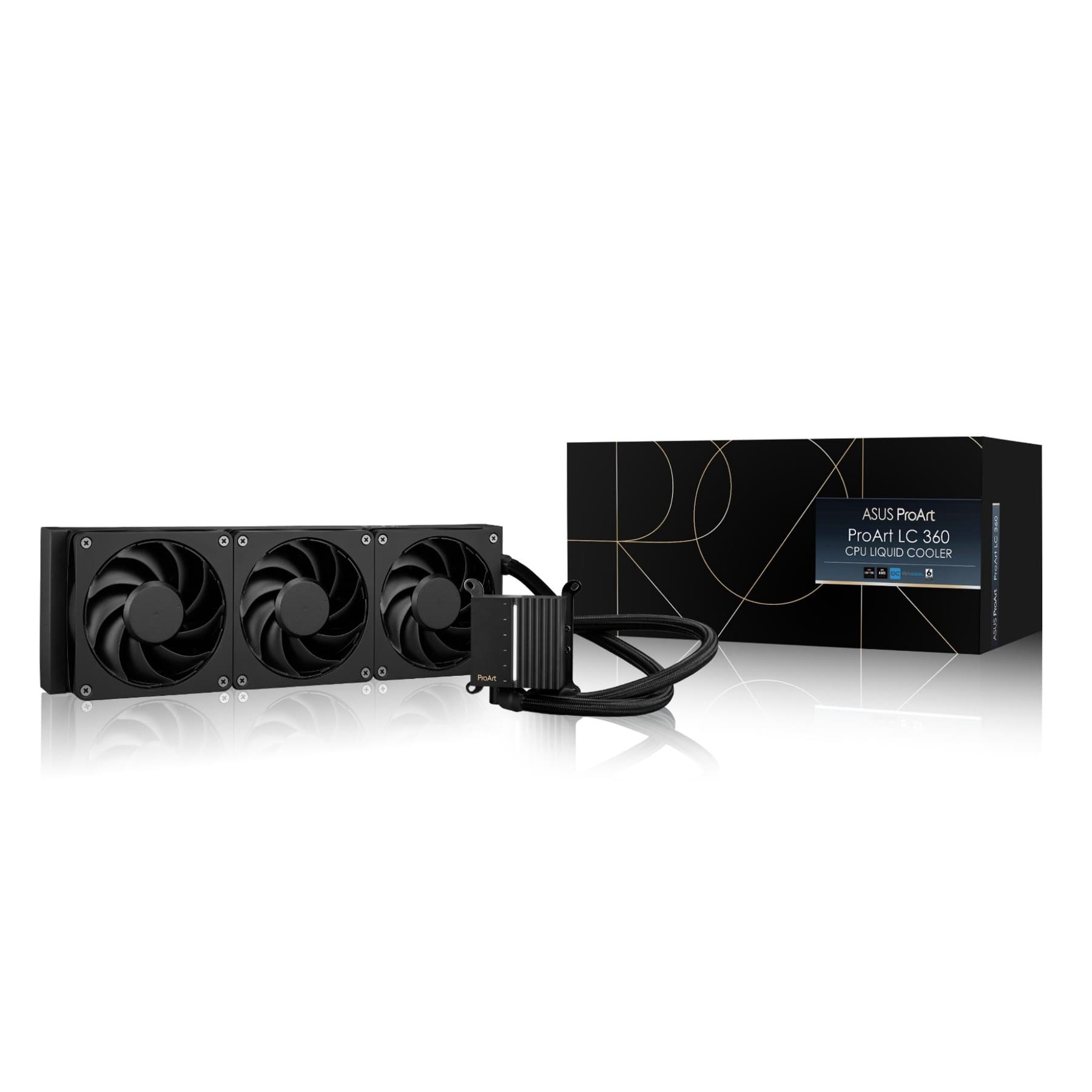 ASUS ProArt LC 360mm Intel/AMD AIO CPU Liquid Cooler - Black