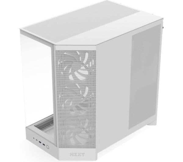 NZXT H9 FLOW ATX Mid-Tower PC Case White