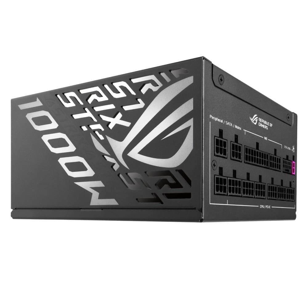 ASUS ROG Strix 1000W 80+ Platinum Fully Modular ATX 3.1 Power Supply Black - Image 3