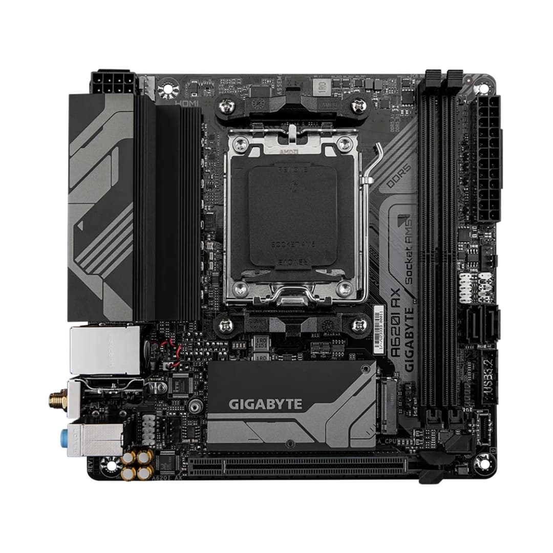 GIGABYTE A620I AX AMD A620 Mini-ITX Socket AM5 Motherboard - Image 2