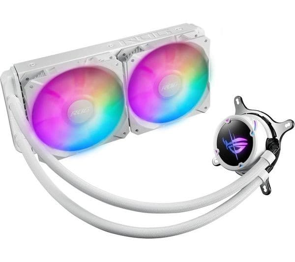 ASUS ROG Strix LC II 240 mm Liquid CPU Cooler - ARGB LED, White