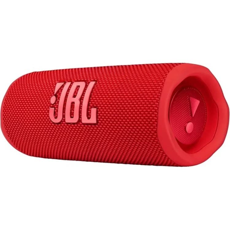 JBL Flip 6 Portable Waterproof Bluetooth Speaker - Red - Image 1