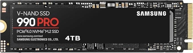 Samsung 990 PRO PCIe 4.0 NVMe M.2 2280 Internal SSD - 4TB - Image 2