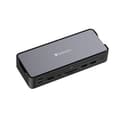 Verbatim USB-C ™Pro Docking Station 15-in-1 - for Speaker  Headset - Charging Capability - Memory Card Reader - SD  microSD - USB Type C - 3 Displays Supported - 8K @ 30Hz  4K - 7680 x 4320  ... thumbnail 4