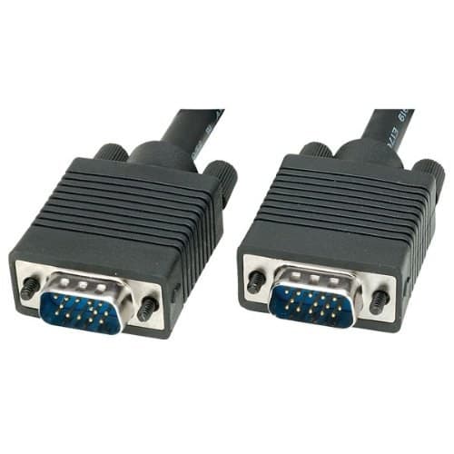 Cables Direct SVGA HD15 Male to Male Monitor Cable Black - 2m - Image 3