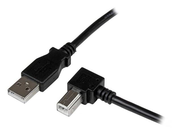 StarTech.com 3m USB 2.0 A to Right Angle B Cable - M/M
