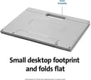 Kensington SmartFit Easy Riser Go Laptop Stand for Laptops up to 17" - Grey thumbnail 2